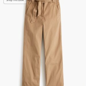 J. Crew Factory Tan Wide Leg Pants